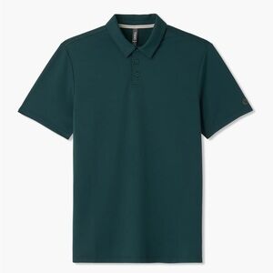 Vuori Men's Gamepoint Polo, Deep Sea, size small, NWT